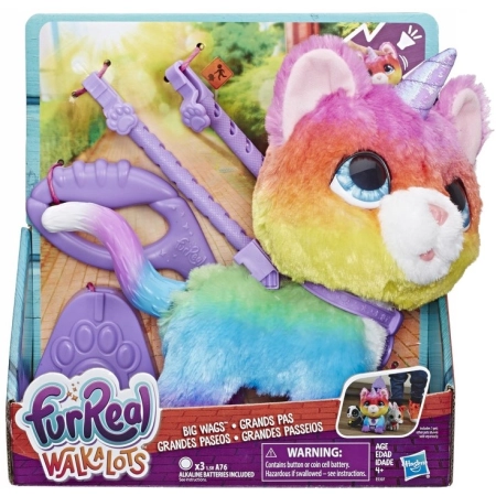 Interaktyw tęczowy kot- jednorożec FurReal Hasbro